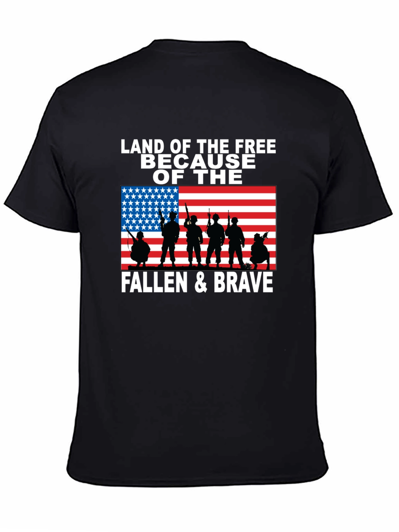 Land of the Free Patriotic T-Shirt