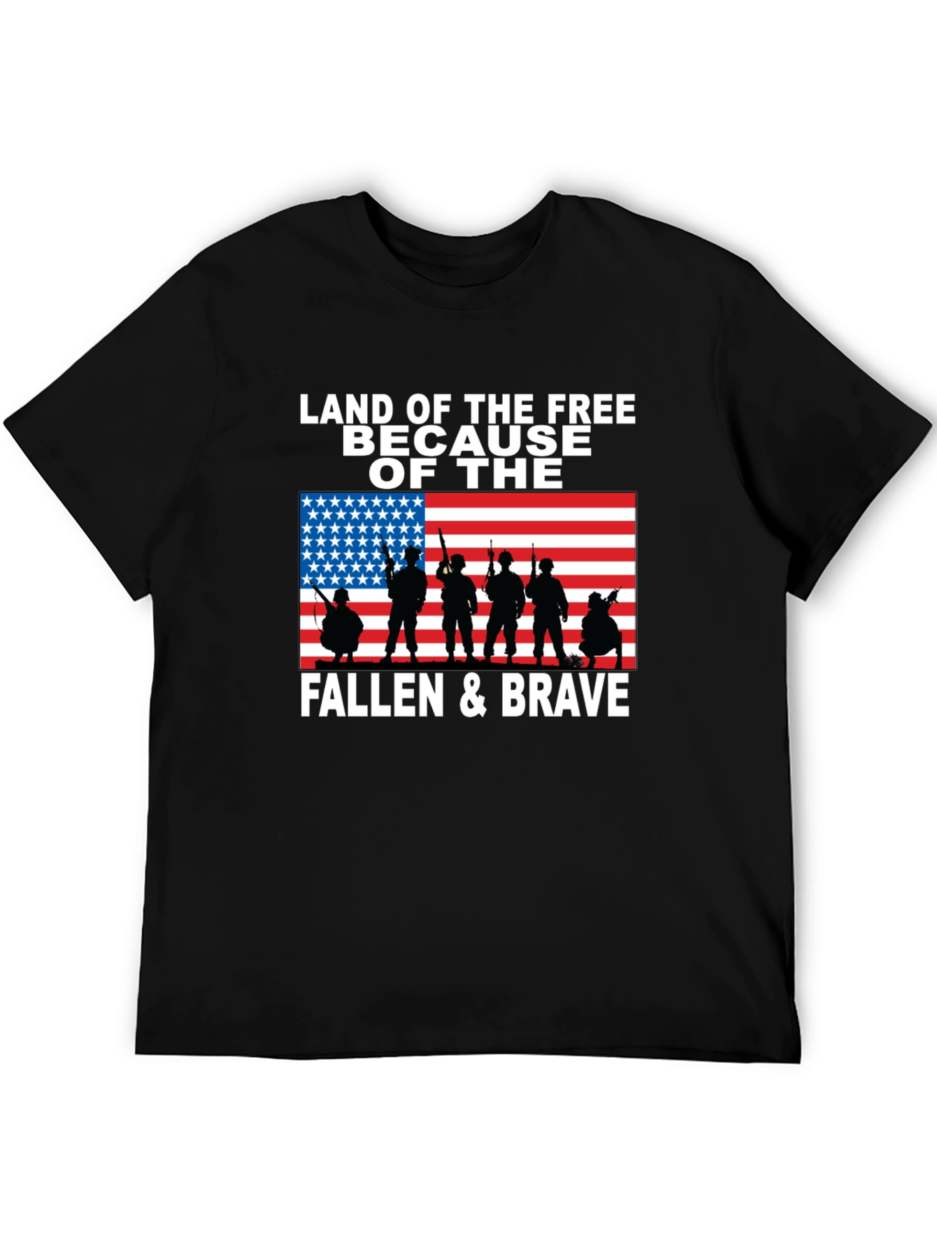 Land of the Free Patriotic T-Shirt