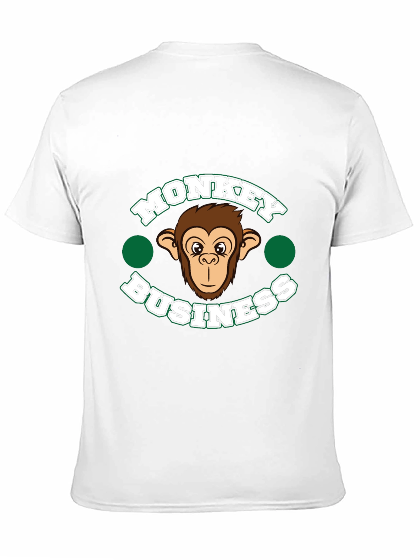 Monkey Business Graphic T-Shirt - Mens Black Tee