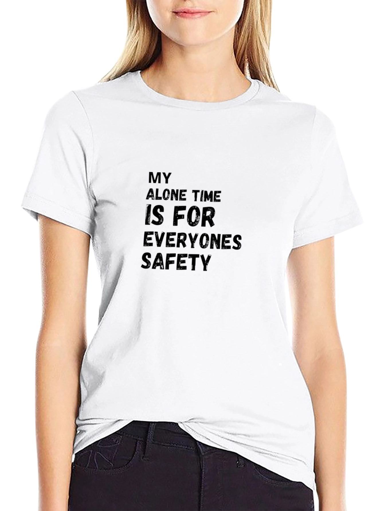 My Alone Time Safety Tee