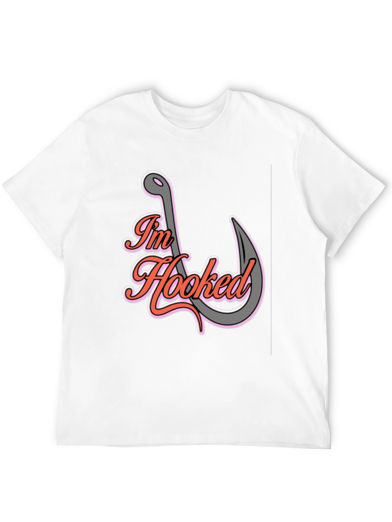 Im Hooked Graphic Tee - Fishing Enthusiast T-Shirt