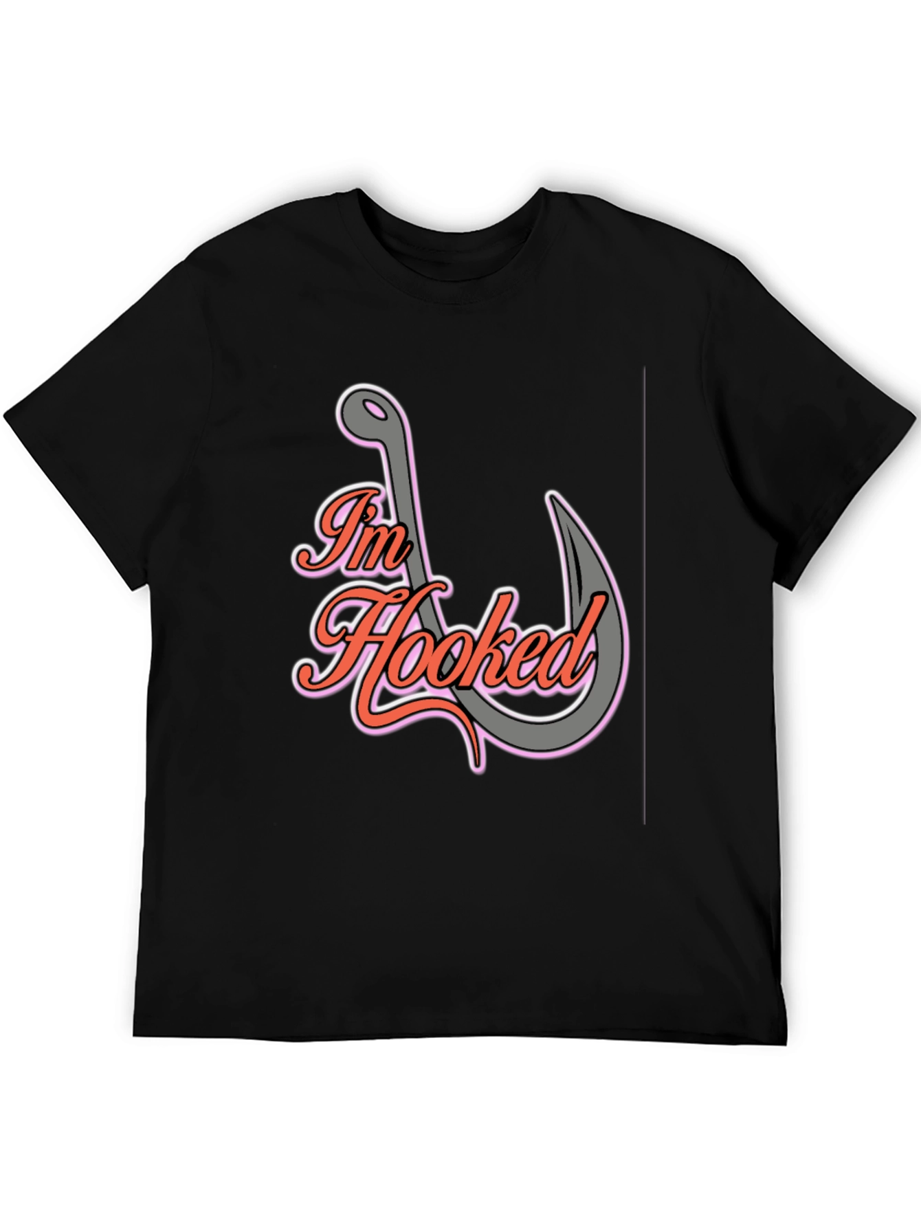 Im Hooked Graphic Tee - Fishing Enthusiast T-Shirt