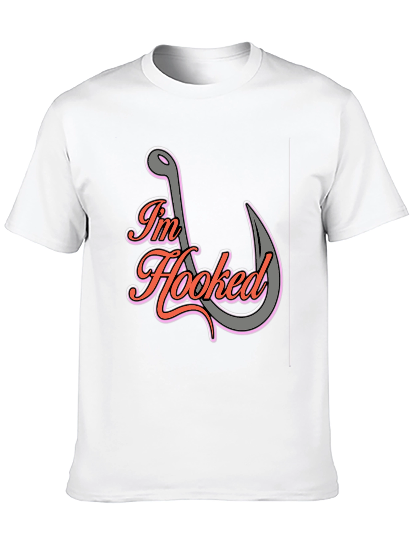 Im Hooked Graphic Tee - Fishing Enthusiast T-Shirt