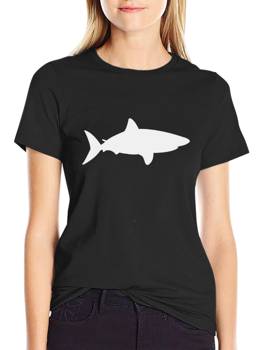 Shark Graphic Black T-Shirt