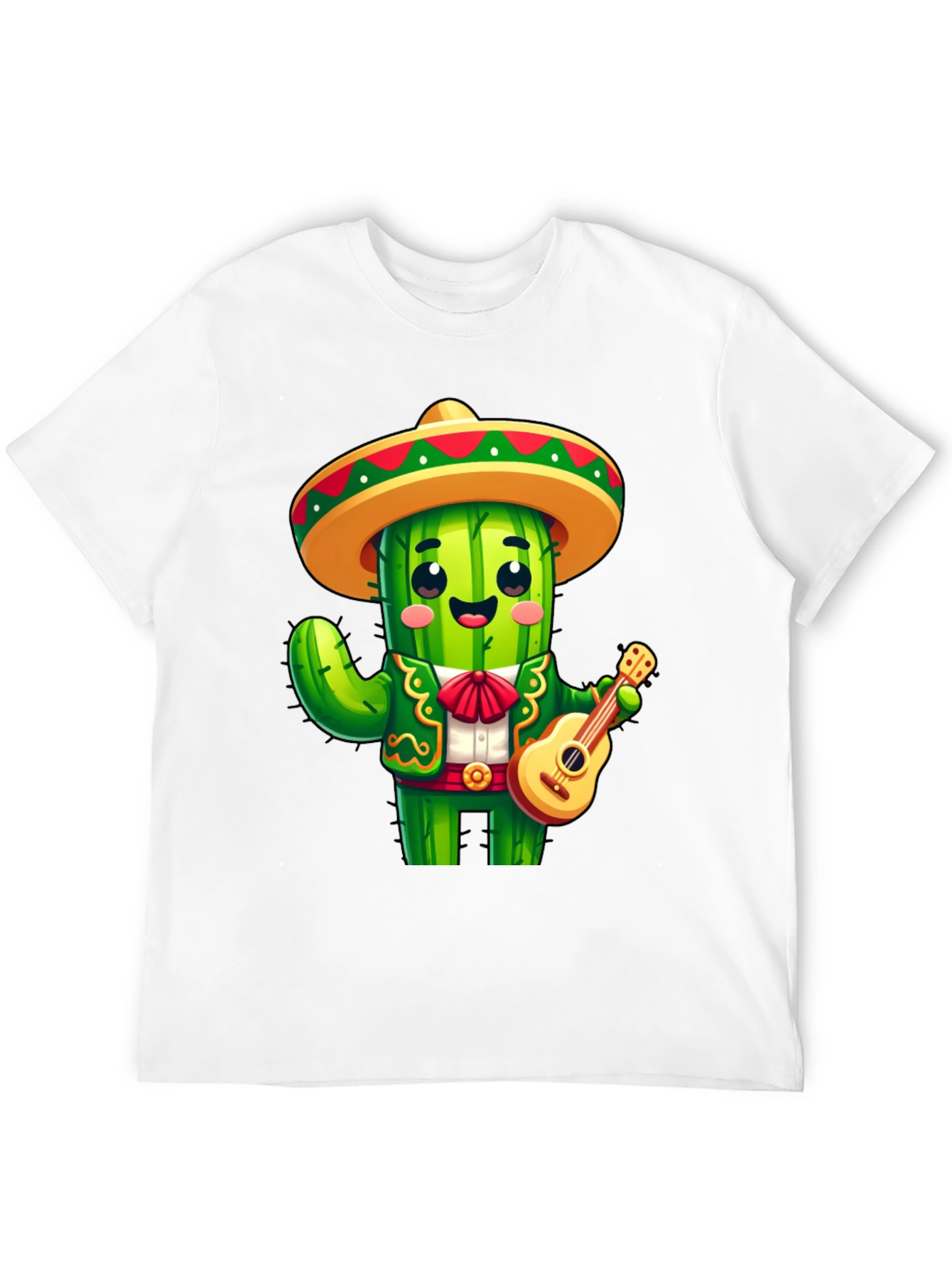 Cactus Mariachi T-Shirt - Funny Cinco de Mayo Tee