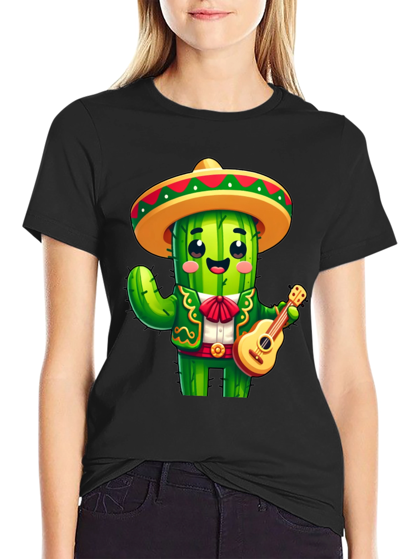 Cactus Mariachi T-Shirt - Funny Cinco de Mayo Tee