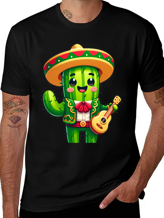 Cactus Mariachi T-Shirt - Funny Cinco de Mayo Tee