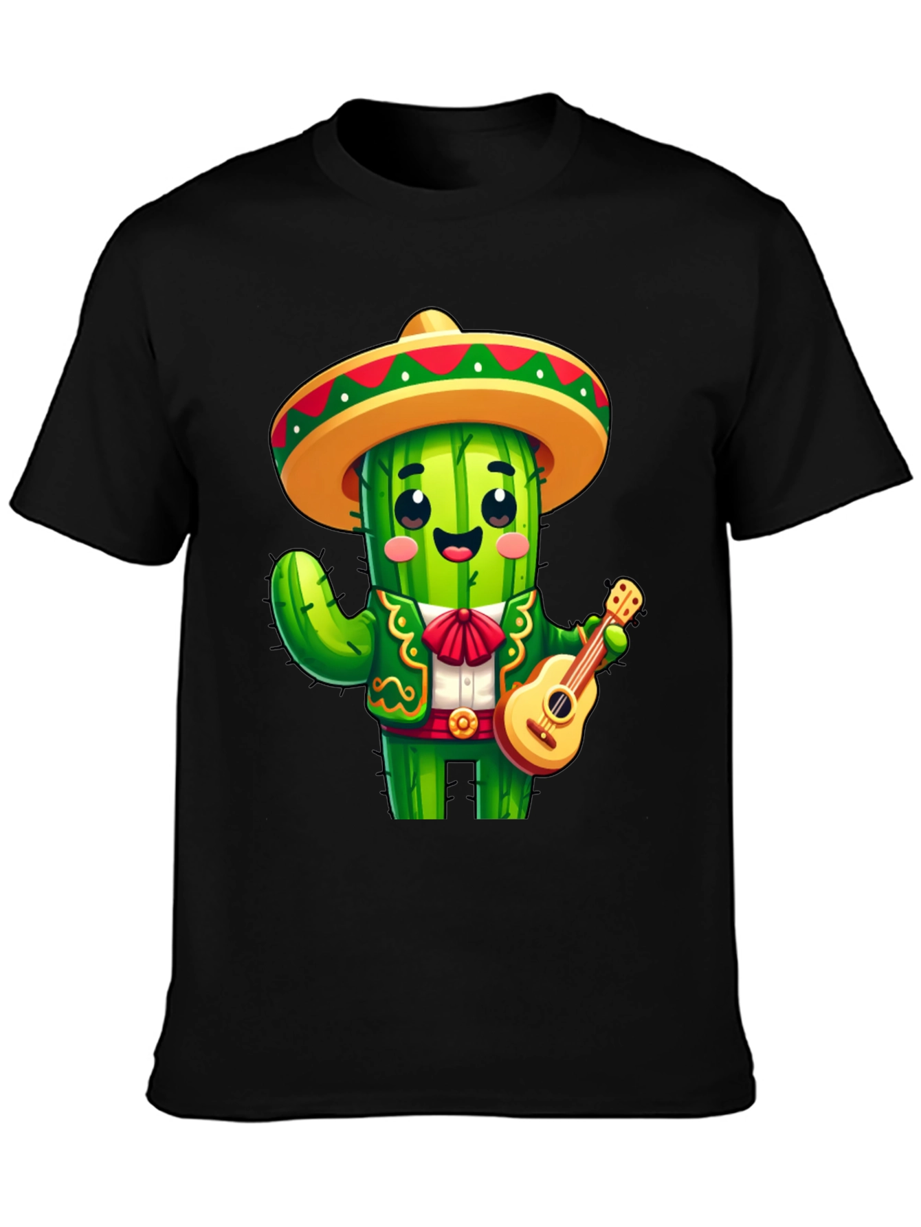 Cactus Mariachi T-Shirt - Funny Cinco de Mayo Tee