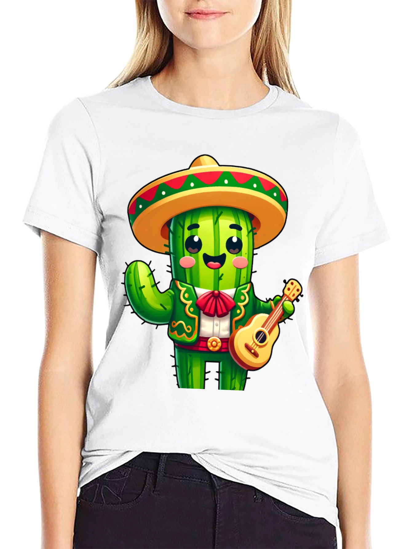 Cactus Mariachi T-Shirt - Funny Cinco de Mayo Tee