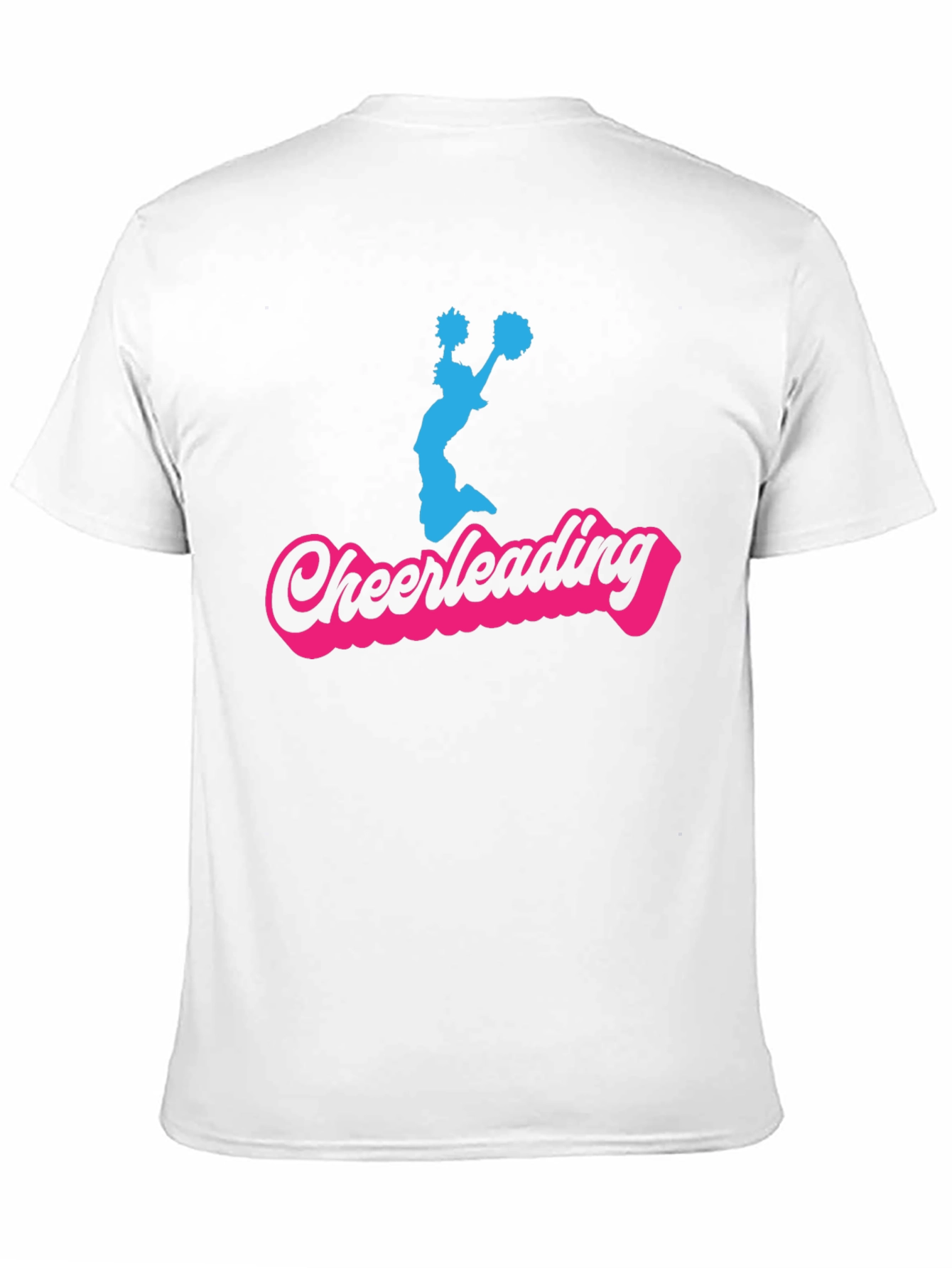 Cheerleading Graphic T-Shirt - Black