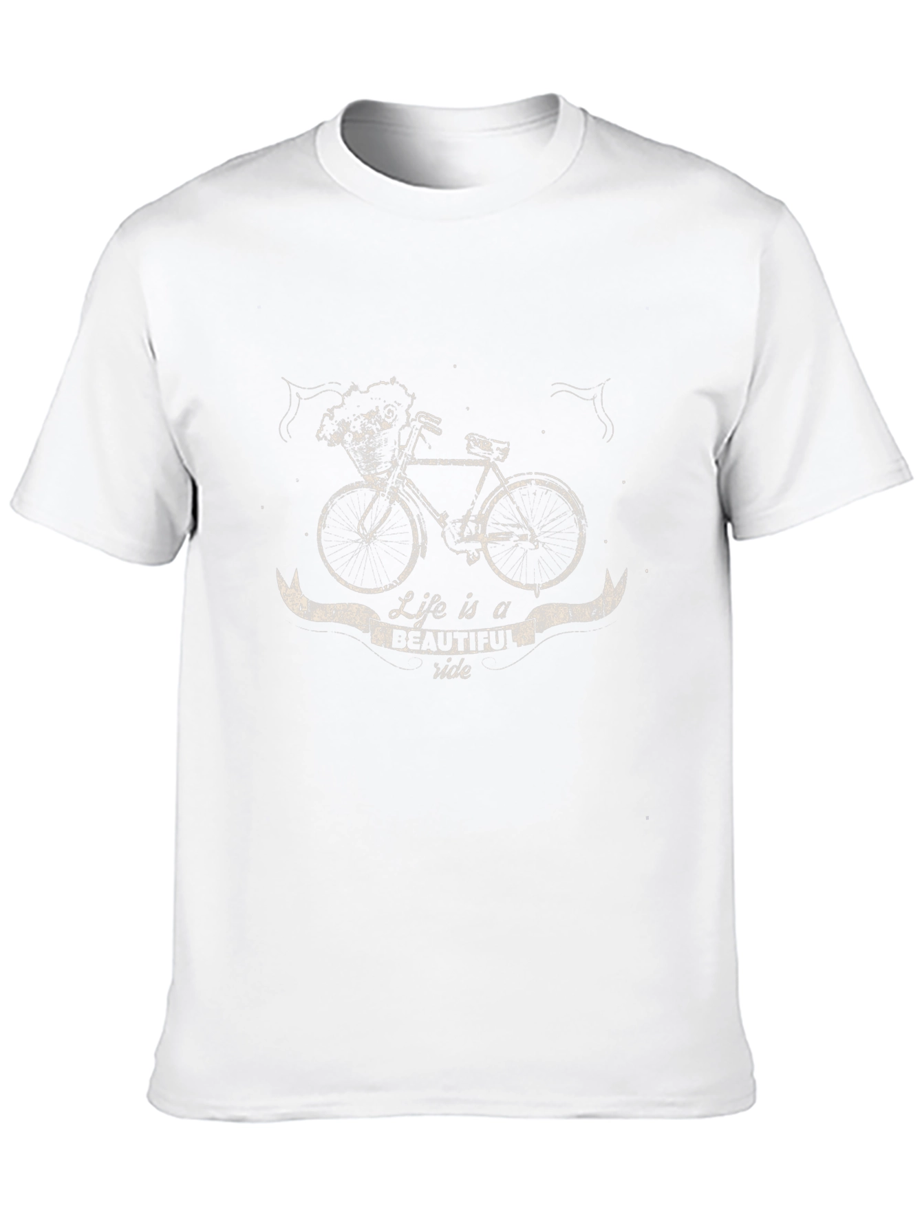 Life is a Beautiful Ride Bicycle Graphic Tee