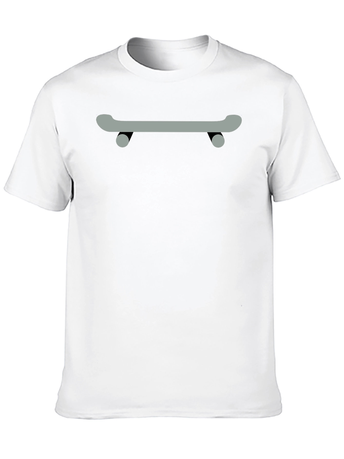 Cool Skateboard Graphic Tee - Black