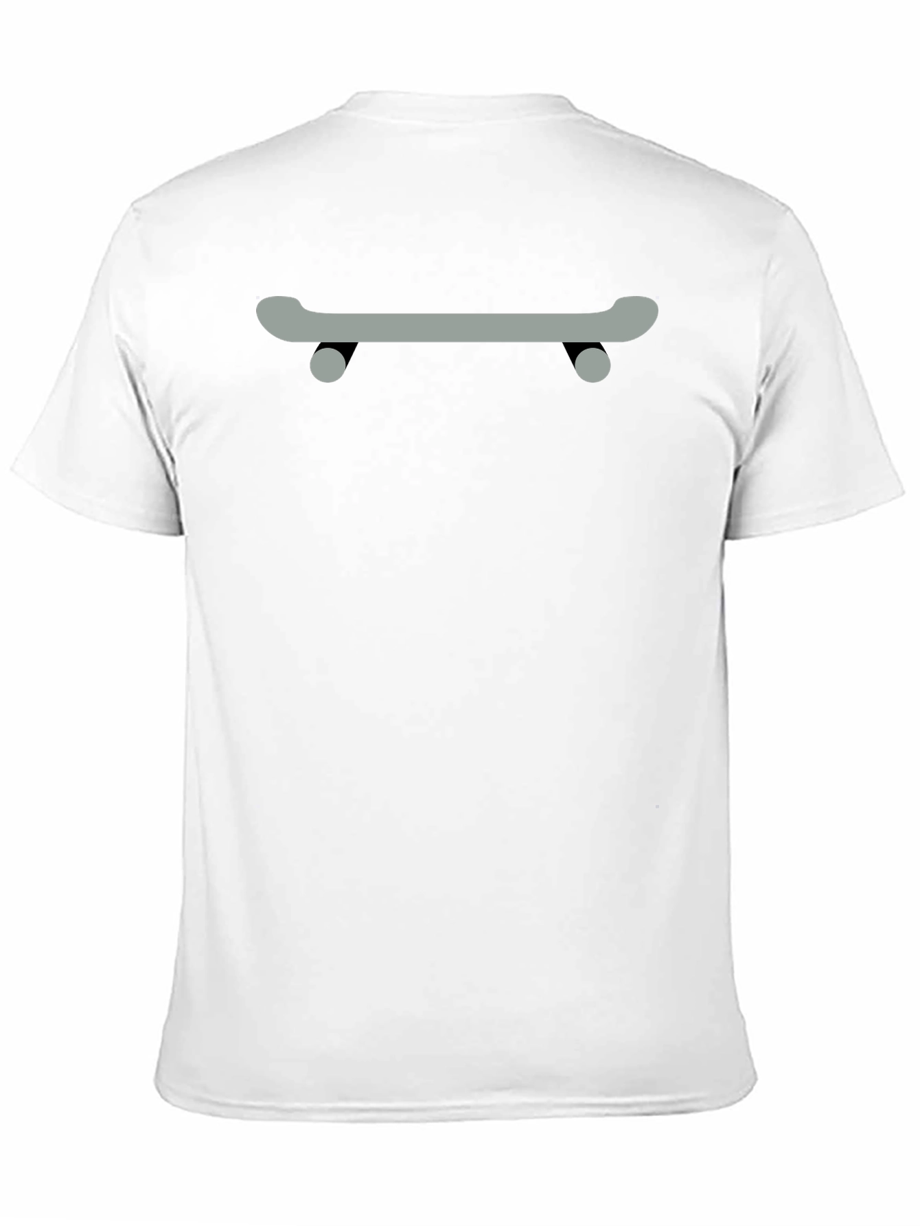 Cool Skateboard Graphic Tee - Black