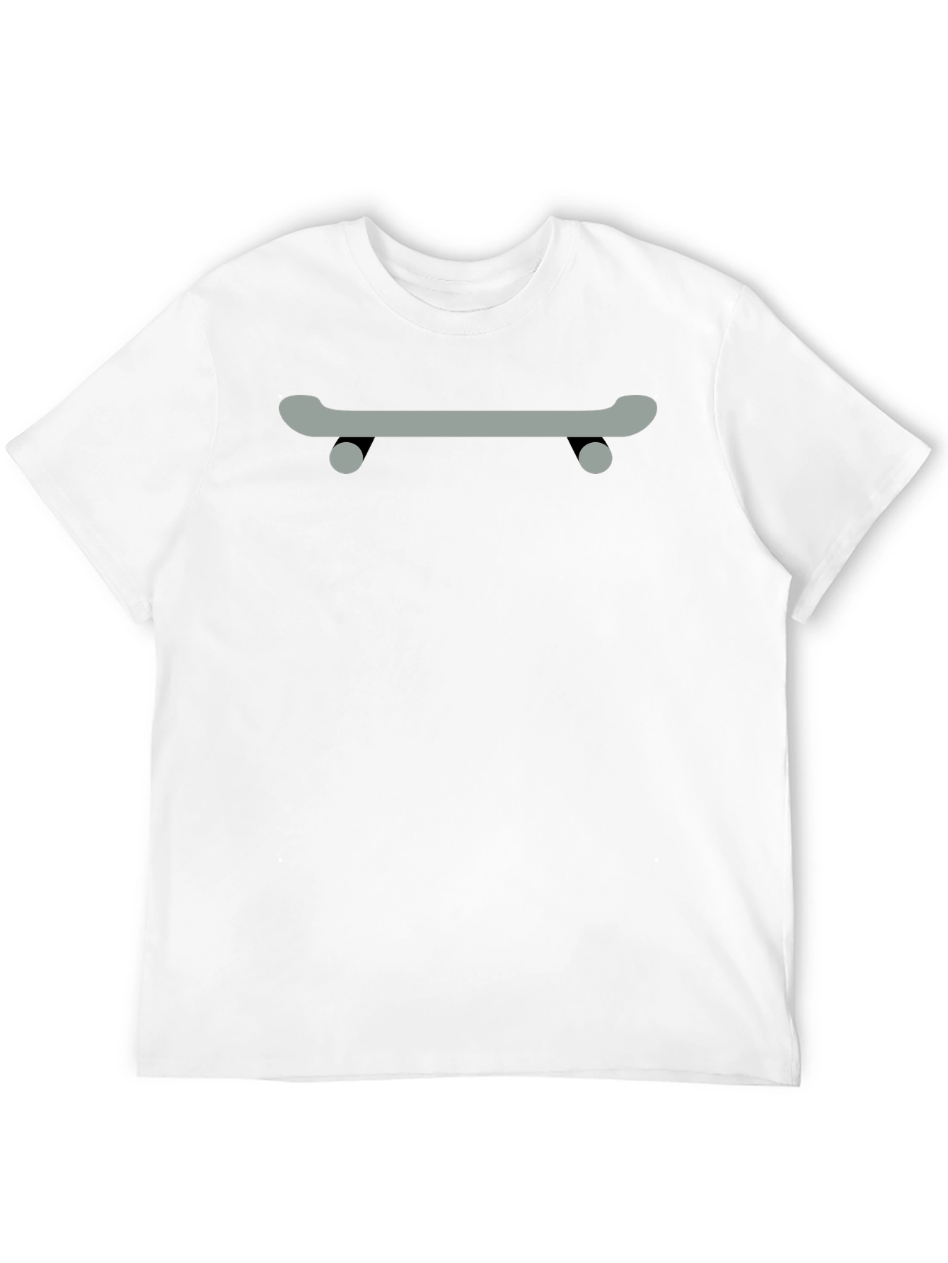 Cool Skateboard Graphic Tee - Black