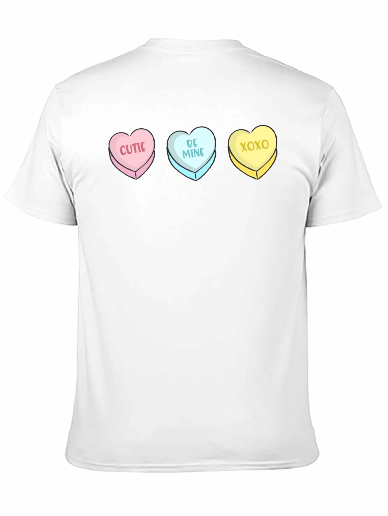 Sweetheart Candy Conversation Hearts Valentines Day Graphic T-Shirt