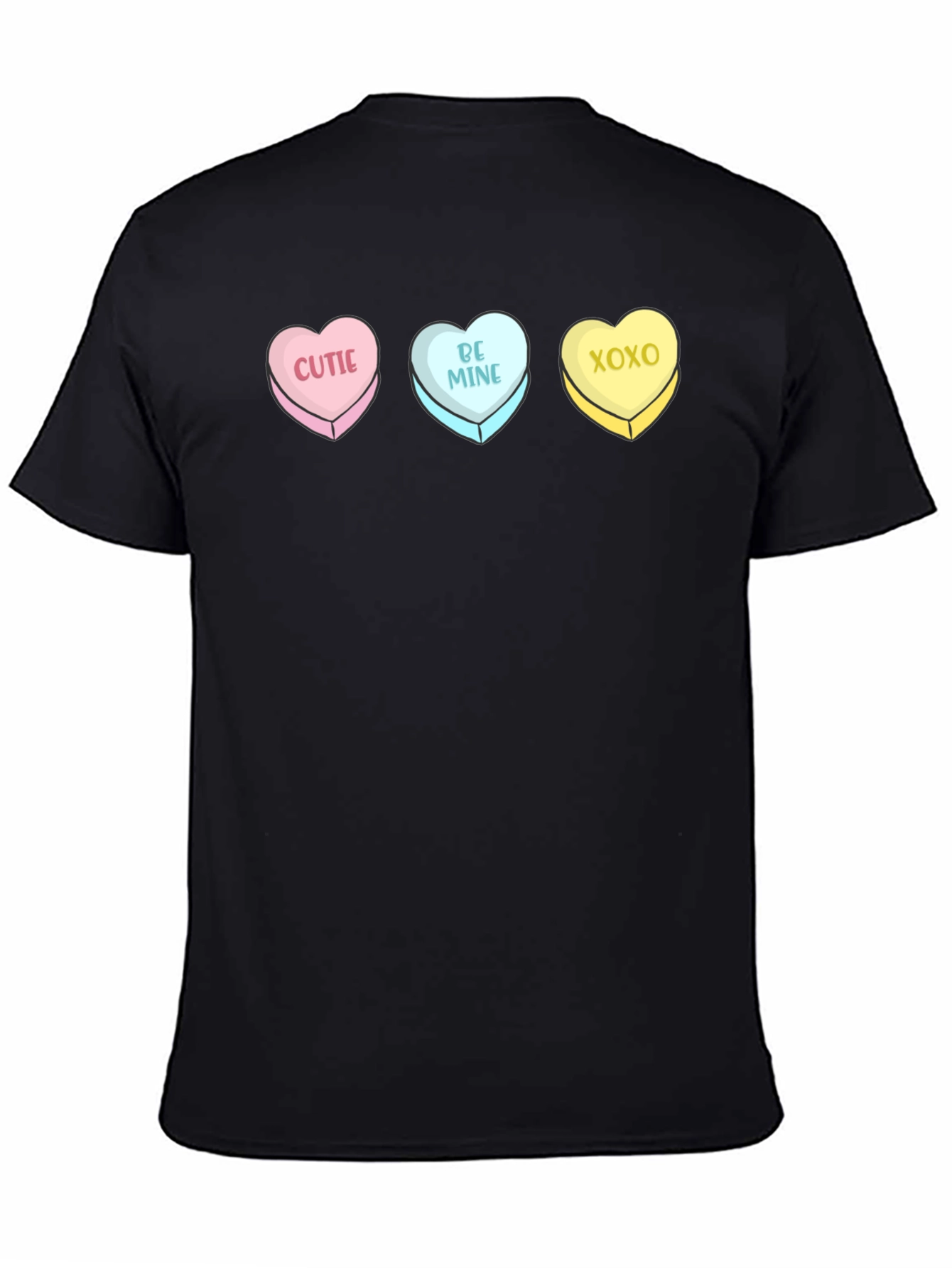 Sweetheart Candy Conversation Hearts Valentines Day Graphic T-Shirt