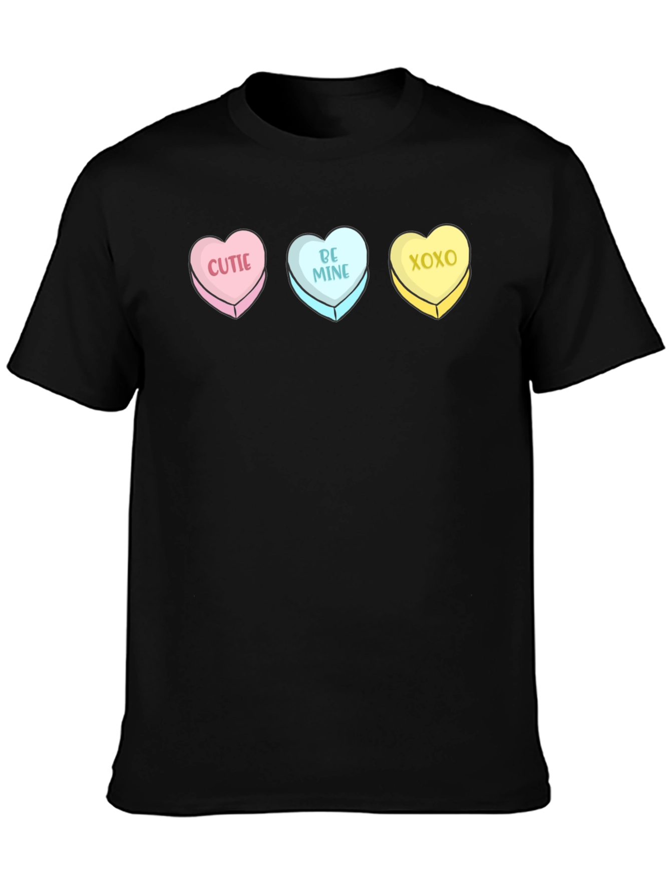 Sweetheart Candy Conversation Hearts Valentines Day Graphic T-Shirt