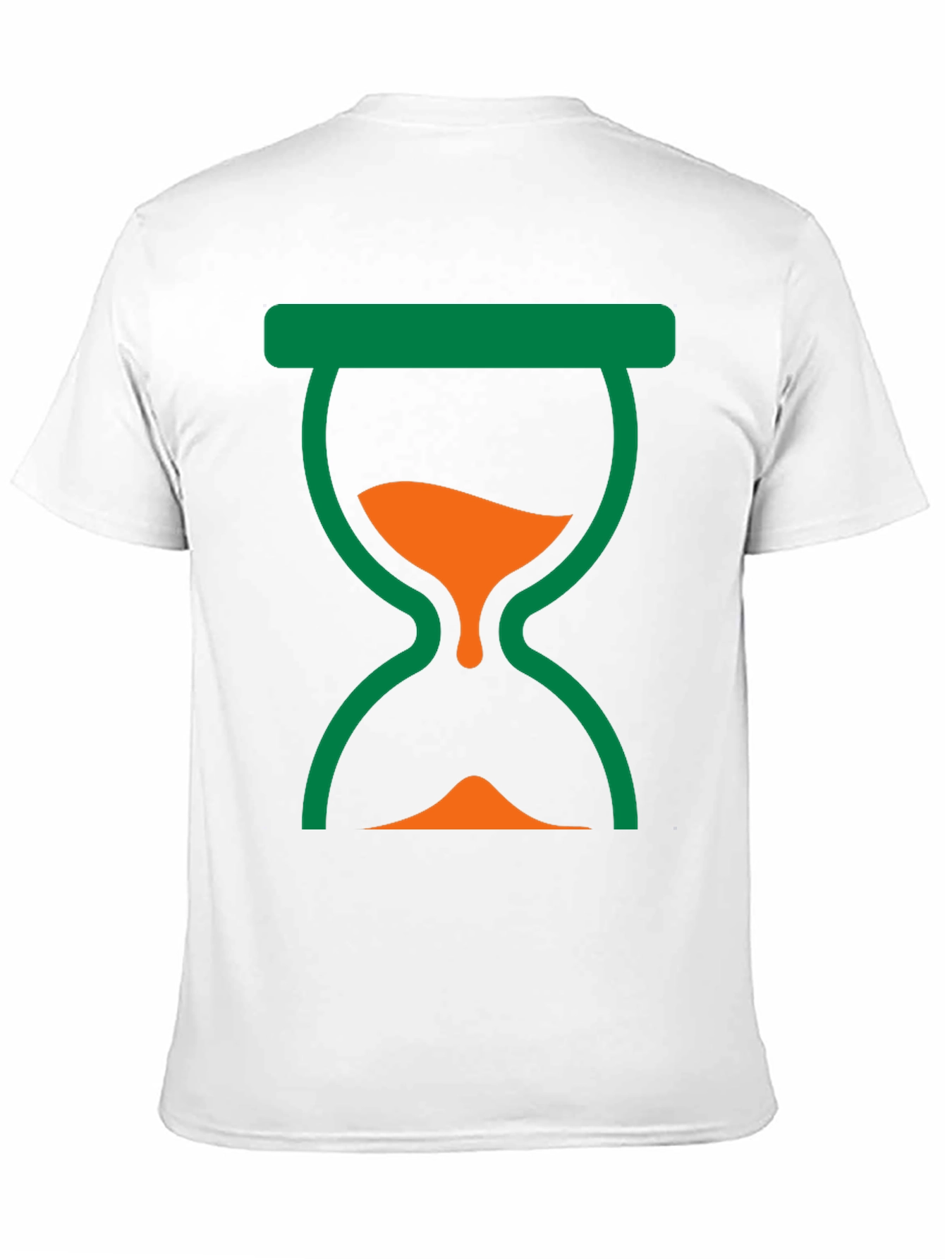 Hourglass Graphic Tee - Trendy Black T-Shirt