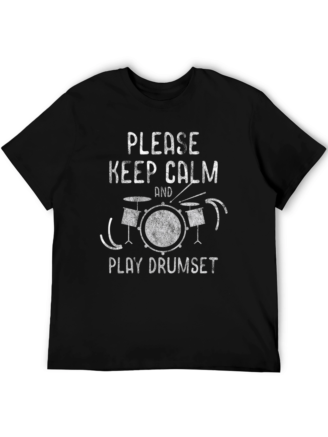 Keep Calm and Play Drumset T-Shirt