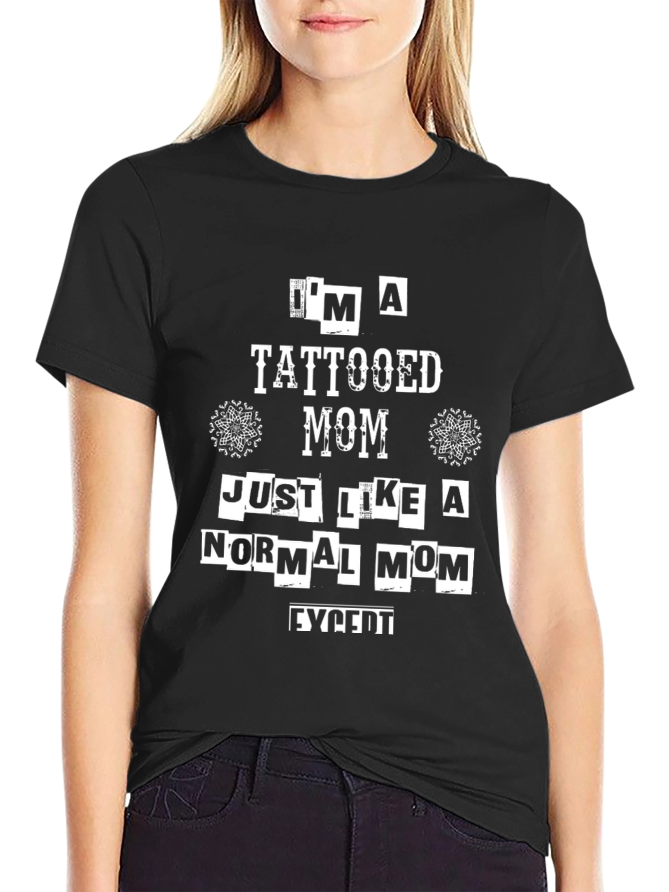 Tattooed Mom Graphic Tee - Trendy Mothers Day Gift