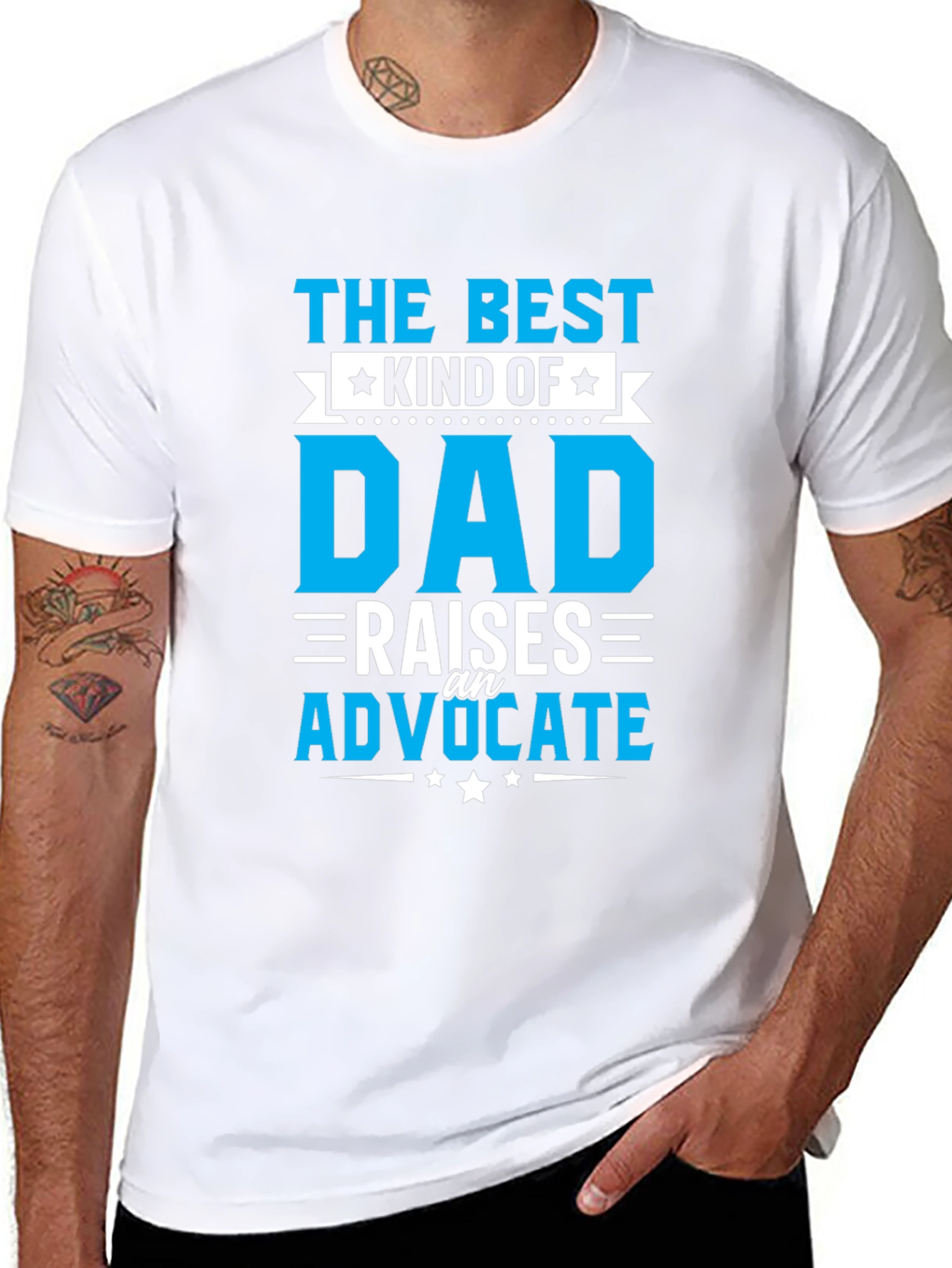 The Best Kind of Dad T-Shirt - Advocate Raiser