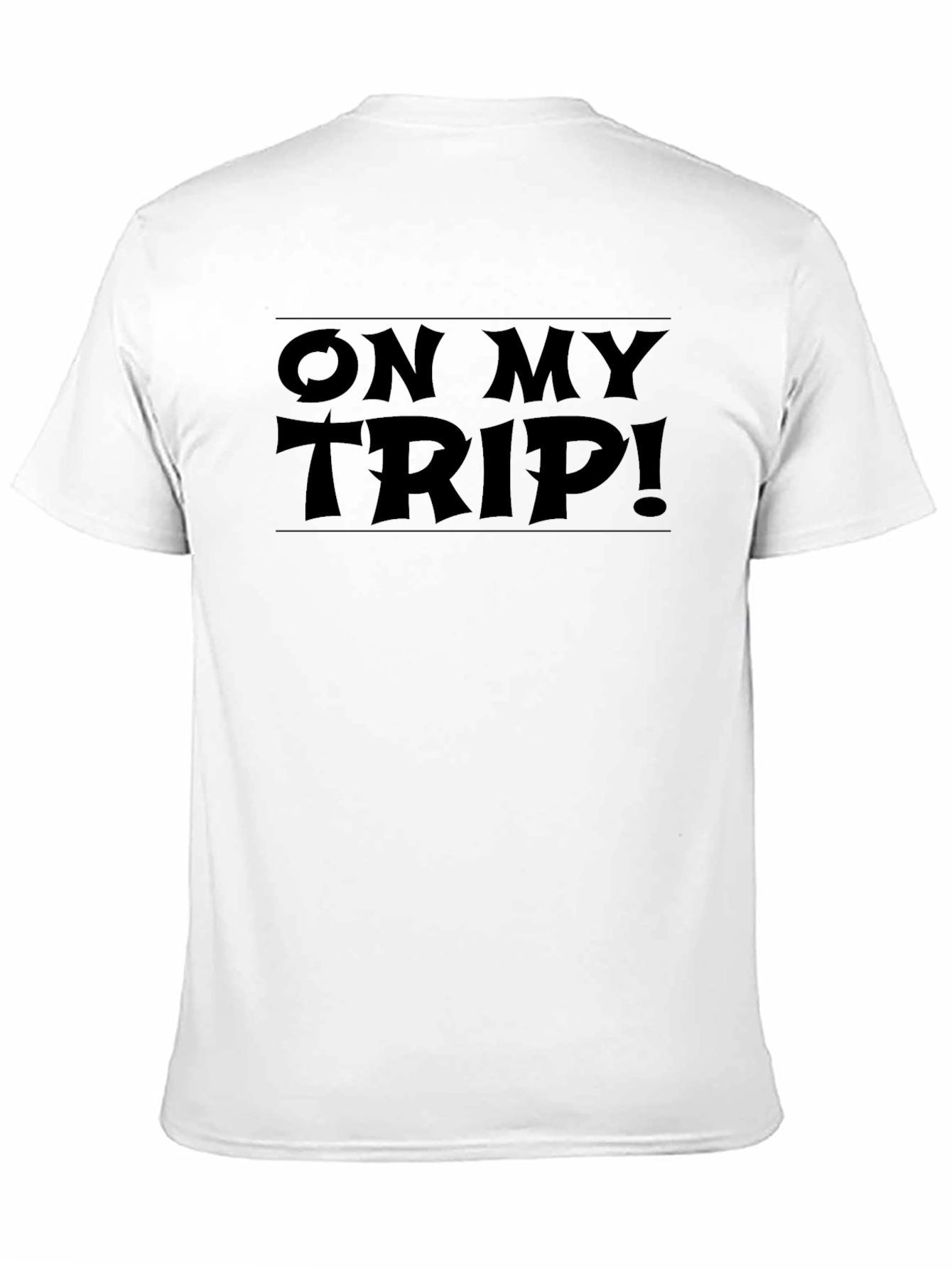 On My Trip! Graphic T-Shirt - Black