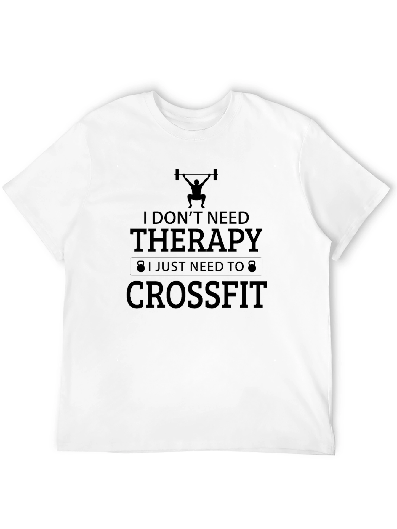Crossfit Therapy T-Shirt - Fitness Motivation Tee