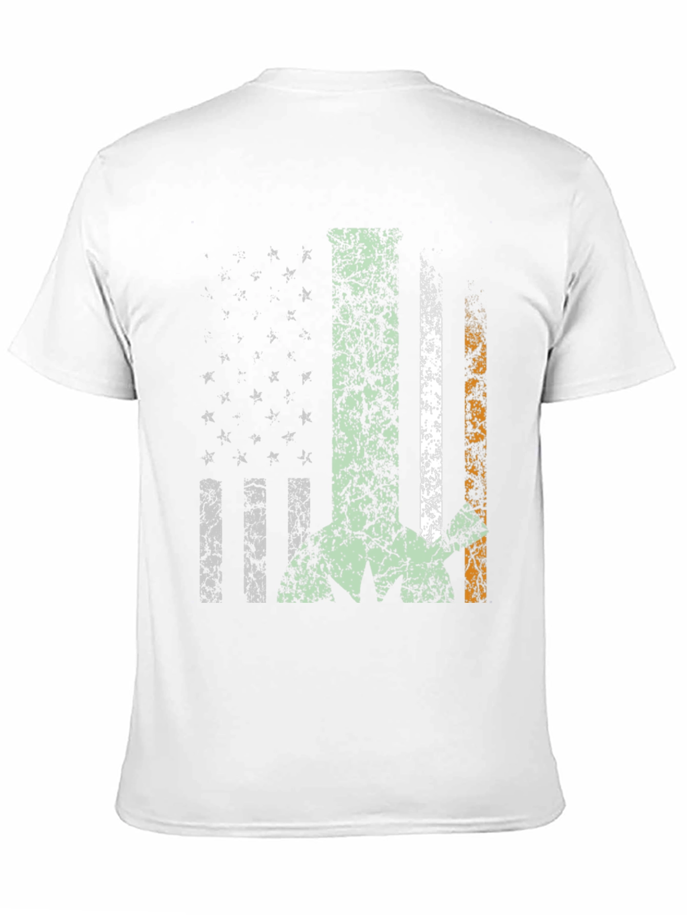 Irish American Flag Graphic Tee