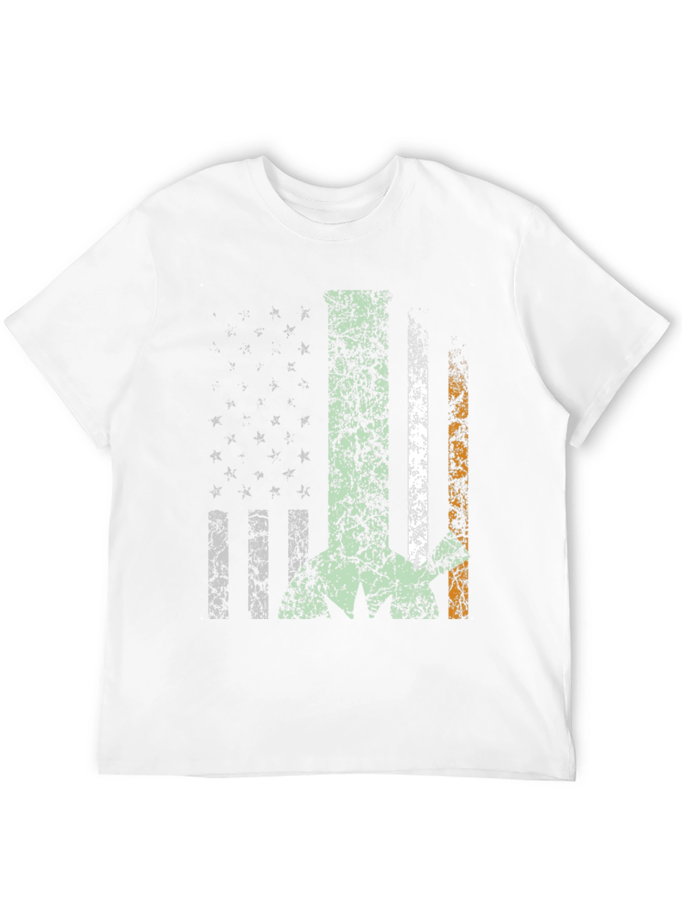 Irish American Flag Graphic Tee