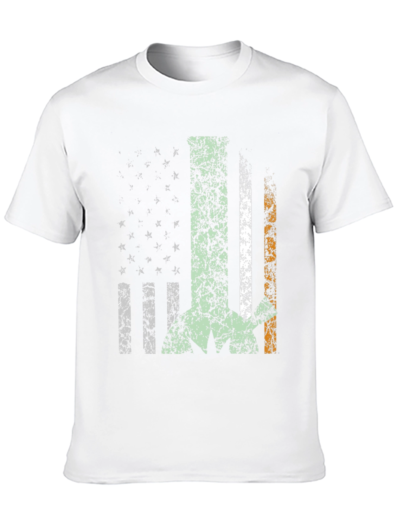 Irish American Flag Graphic Tee