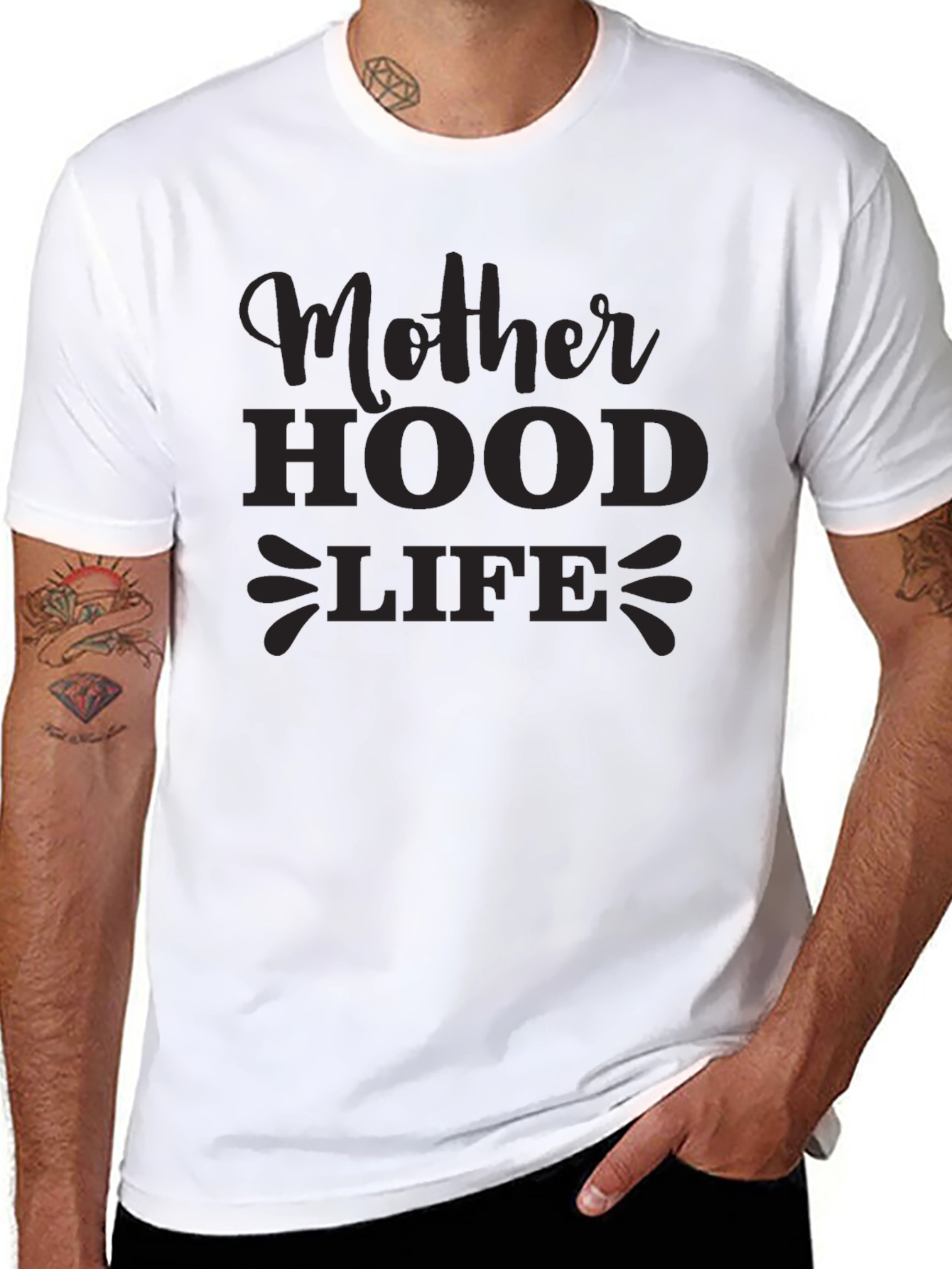 Motherhood Life Tee - Soft & Stylish T-Shirt