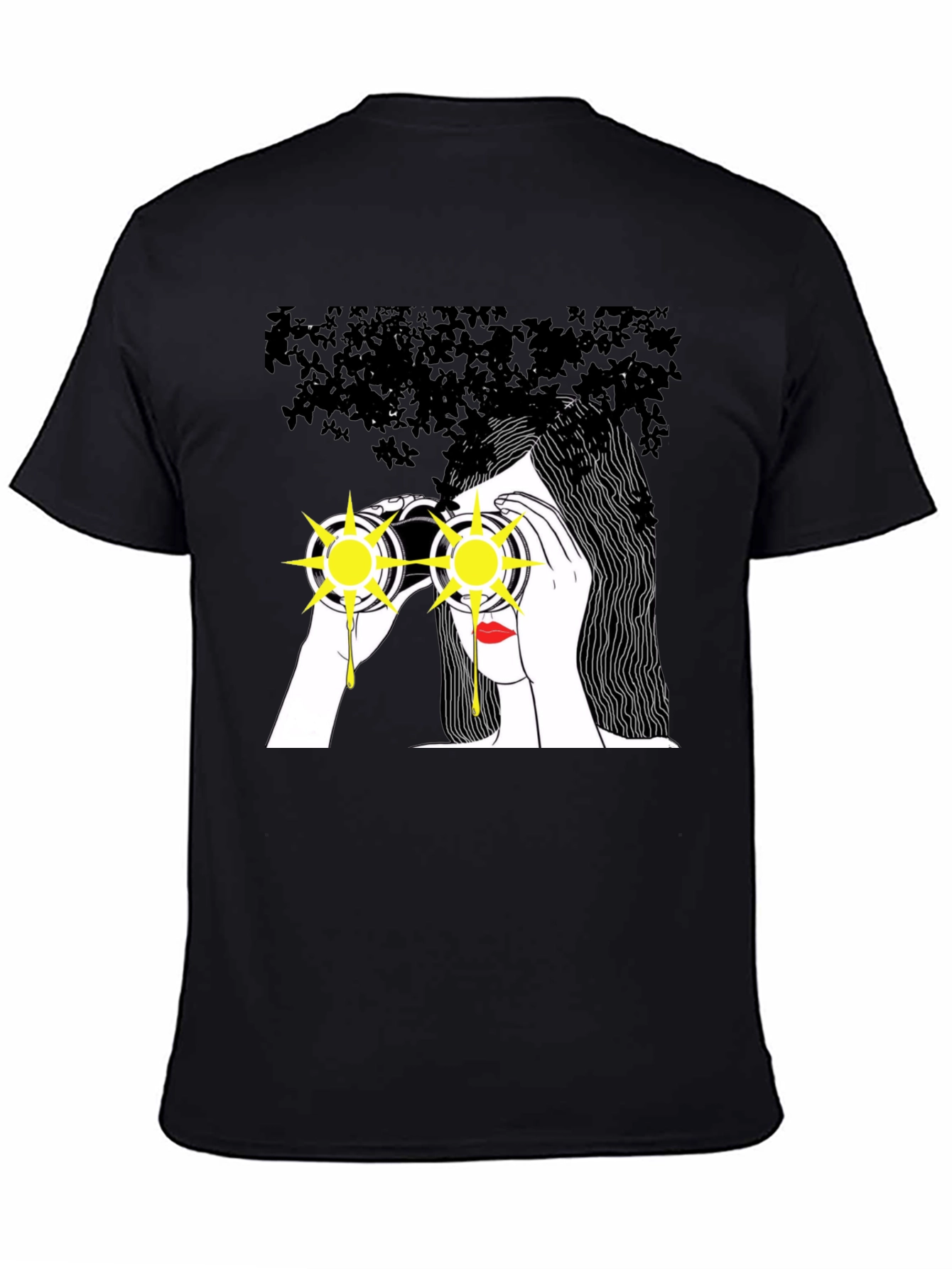Binocular Vision Tee - Artistic Graphic T-Shirt