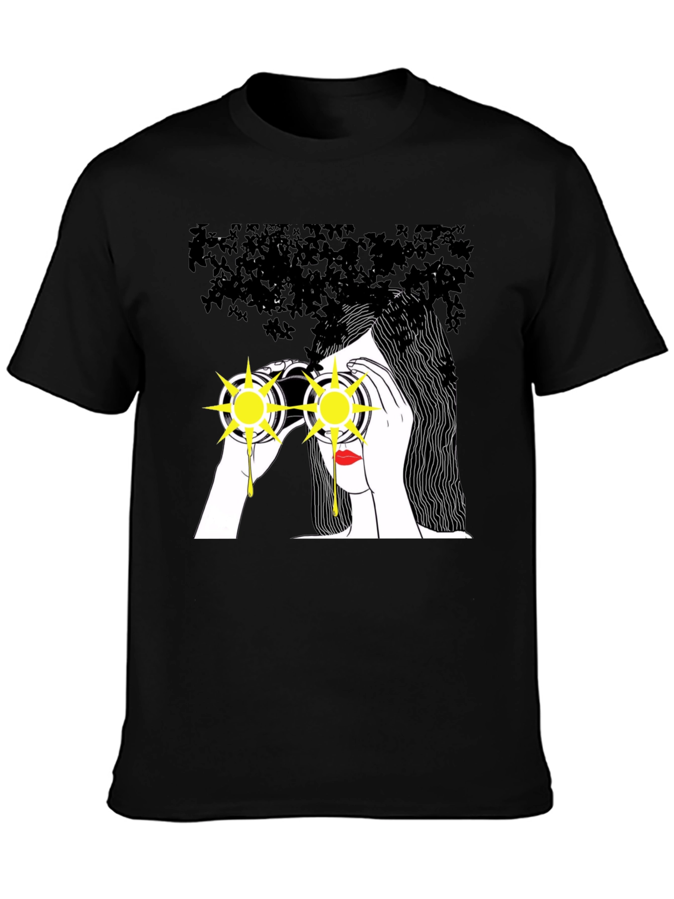 Binocular Vision Tee - Artistic Graphic T-Shirt