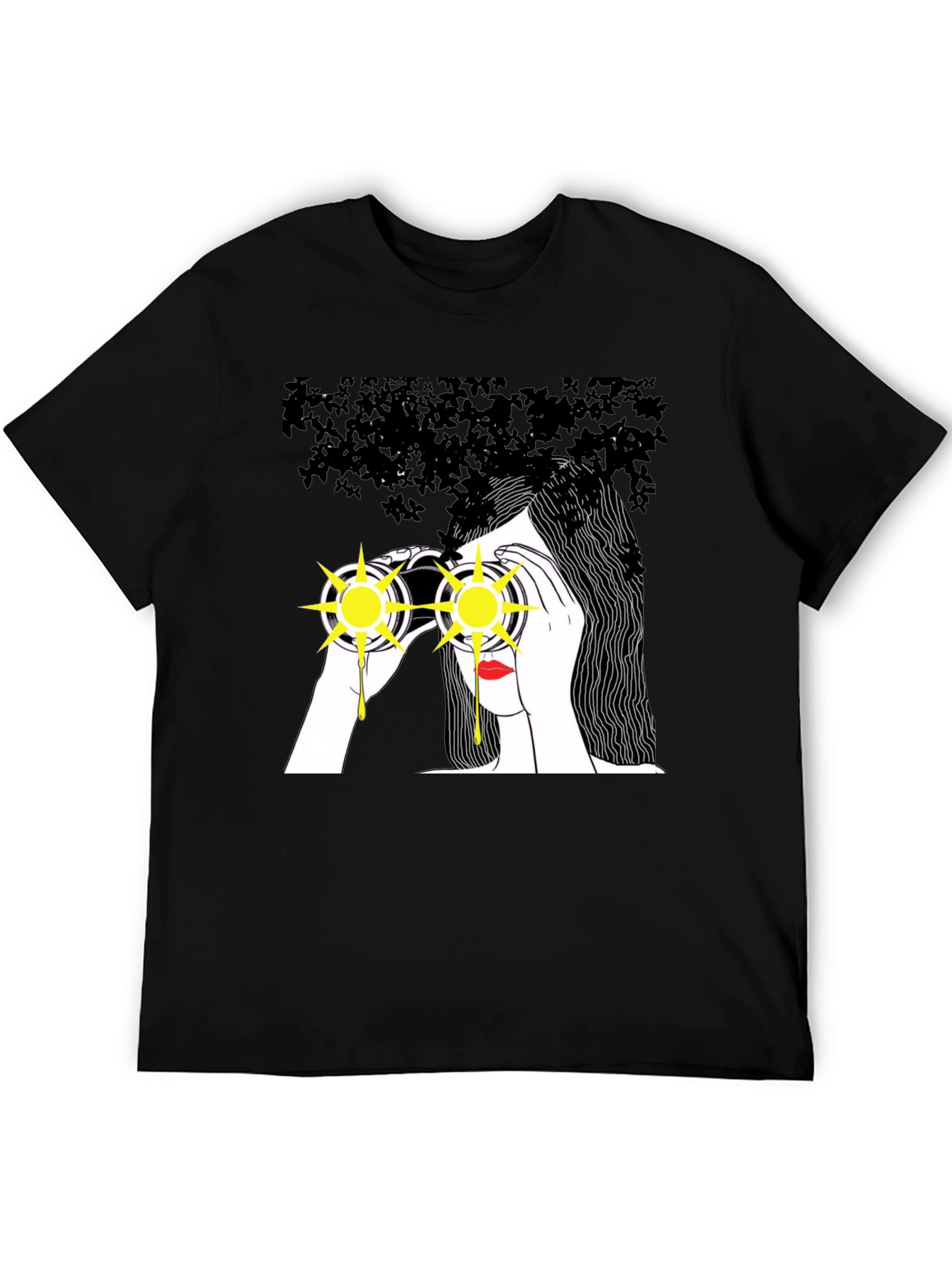 Binocular Vision Tee - Artistic Graphic T-Shirt