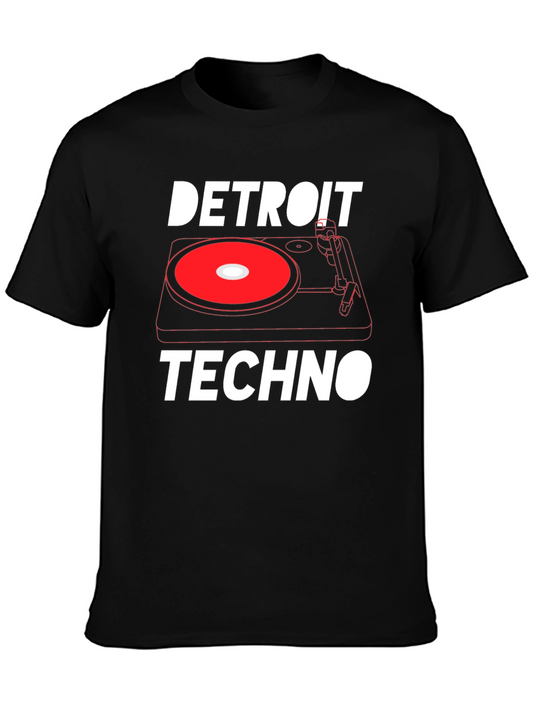 Detroit Techno Graphic T-Shirt