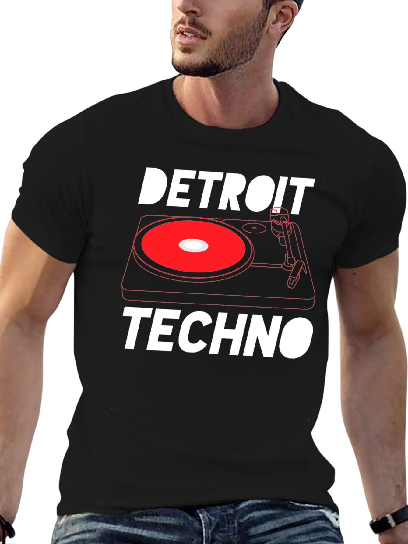 Detroit Techno Graphic T-Shirt