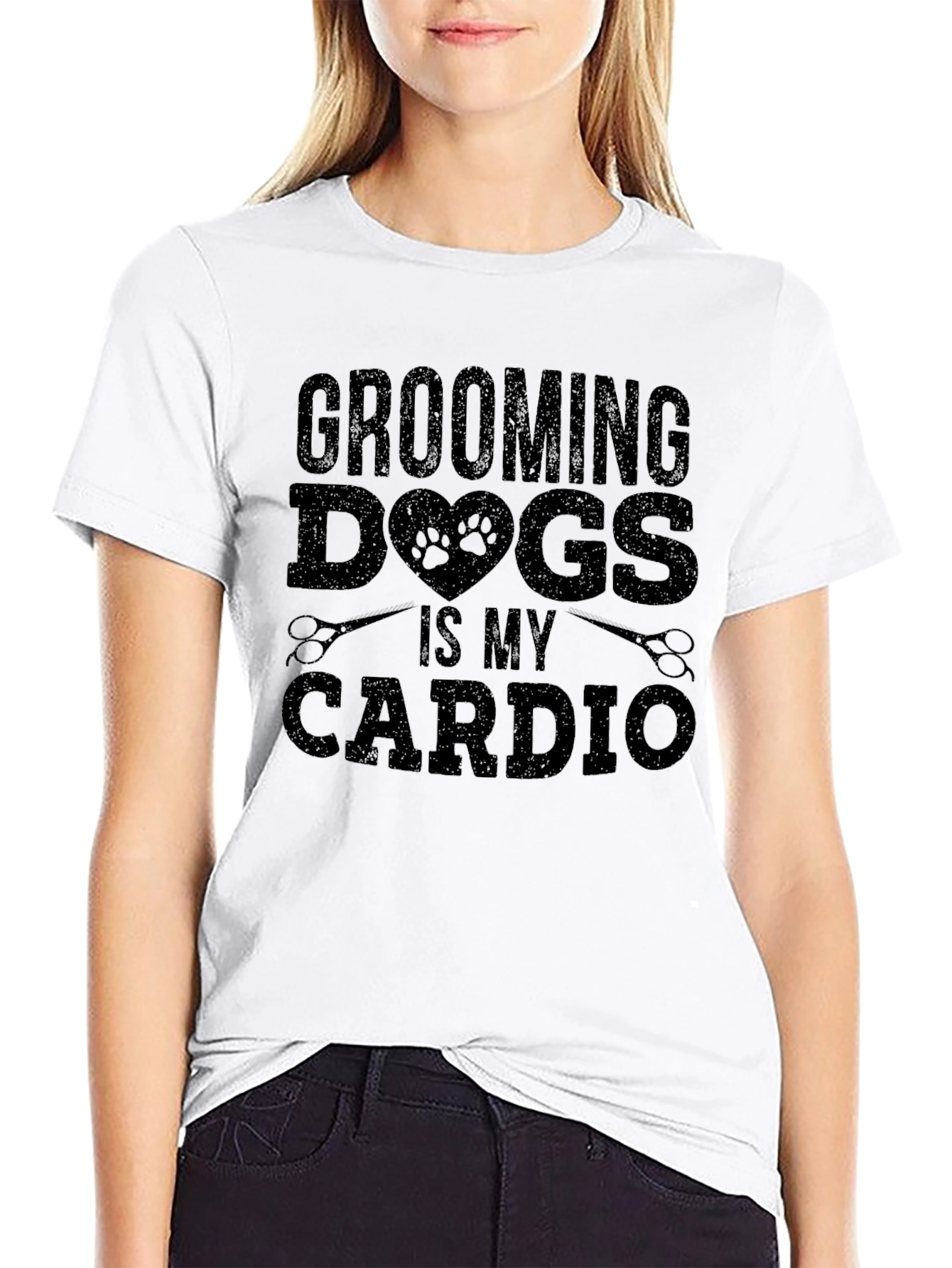 Grooming Dogs is My Cardio Graphic Tee