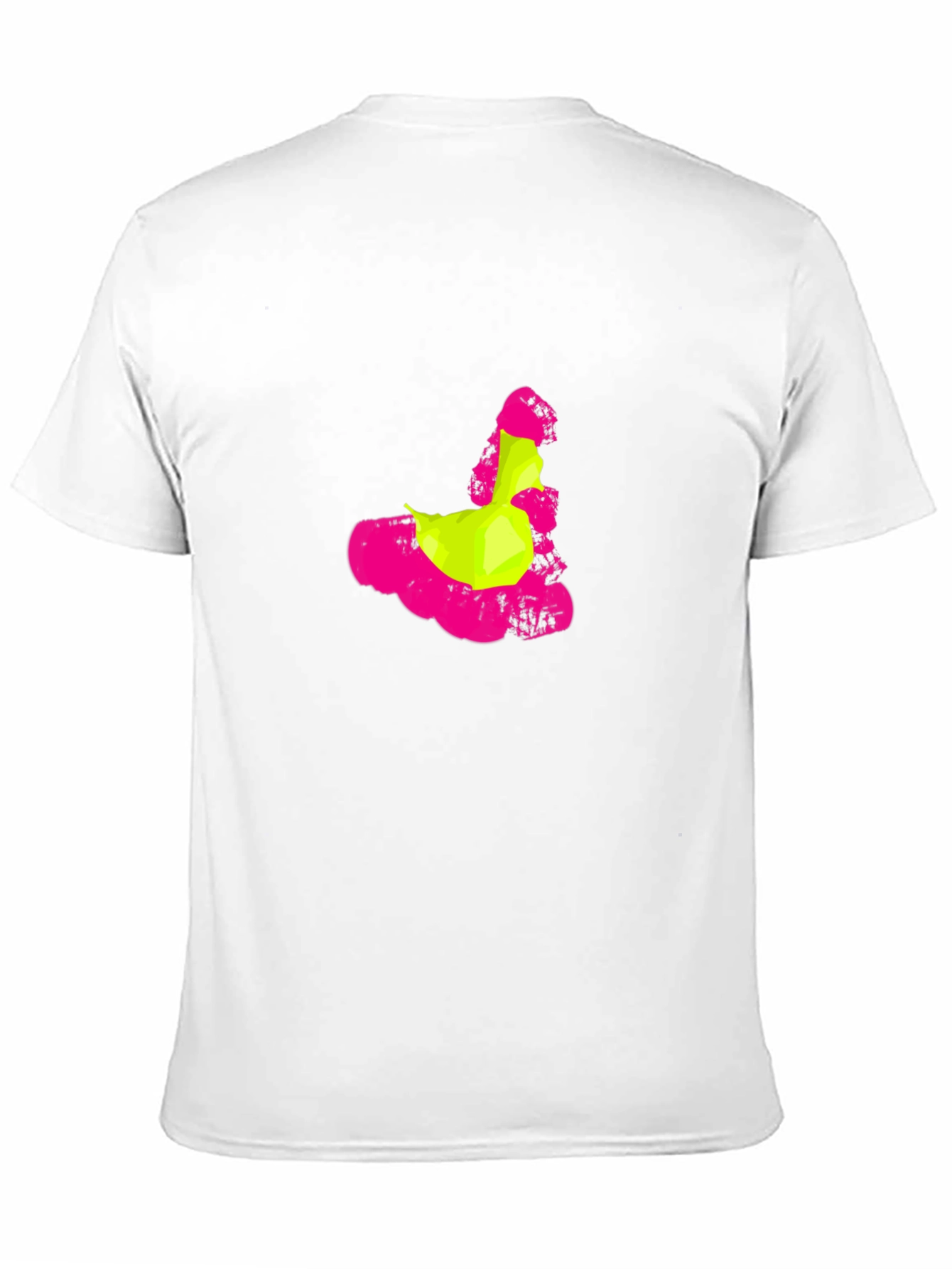 Abstract Graphic Print Crew Neck T-Shirt