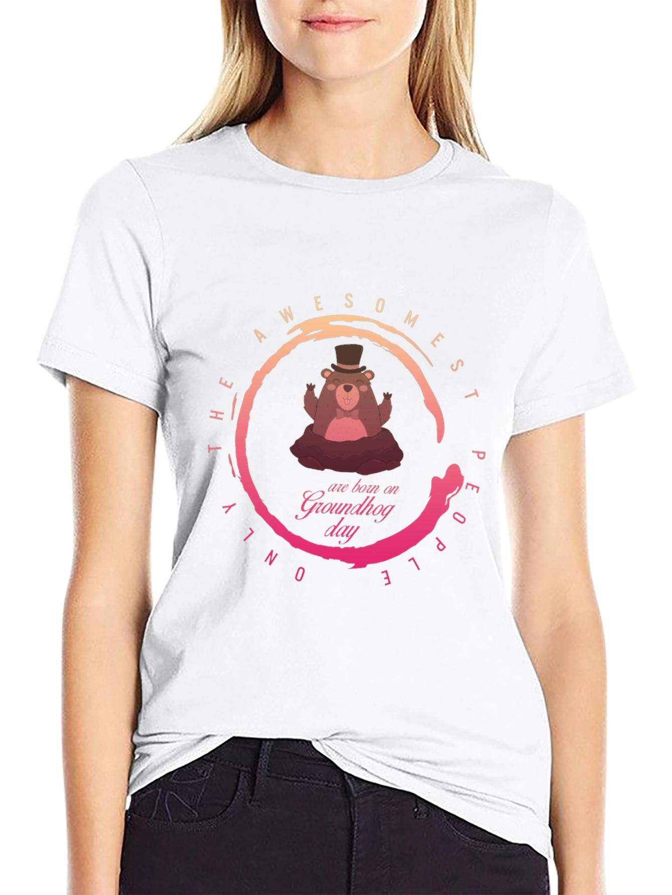 Awesome Groundhog Day T-Shirt