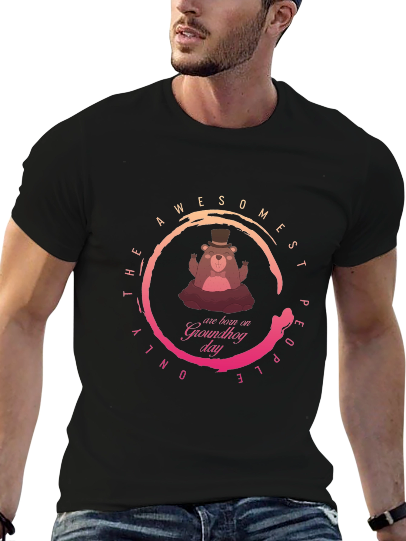 Awesome Groundhog Day T-Shirt