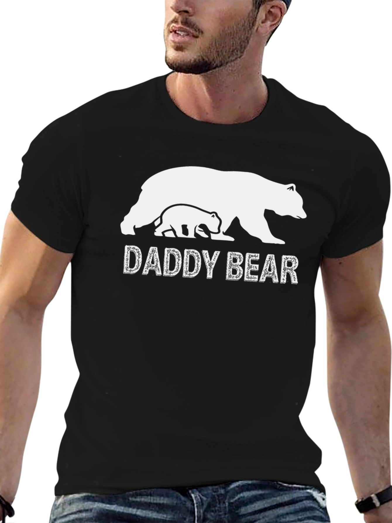 Daddy Bear Graphic Tee - Fathers Day Apparel