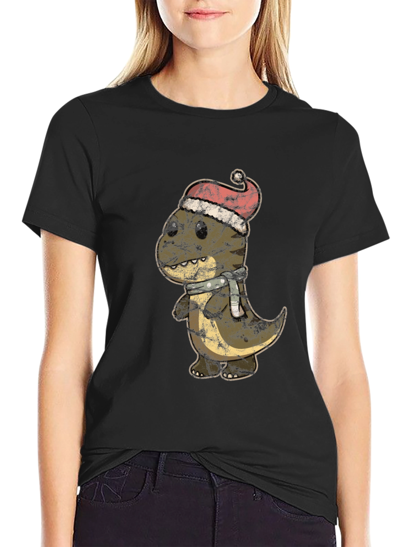Festive Dino Graphic Tee