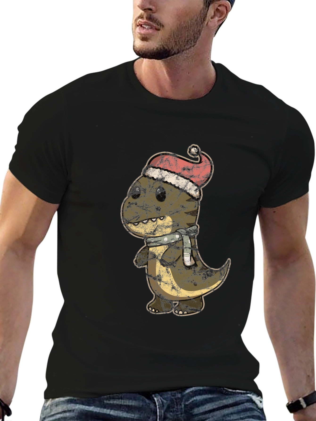 Festive Dino Graphic Tee