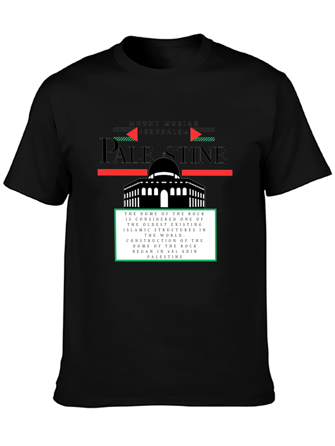 Palestine Dome of the Rock Graphic T-Shirt