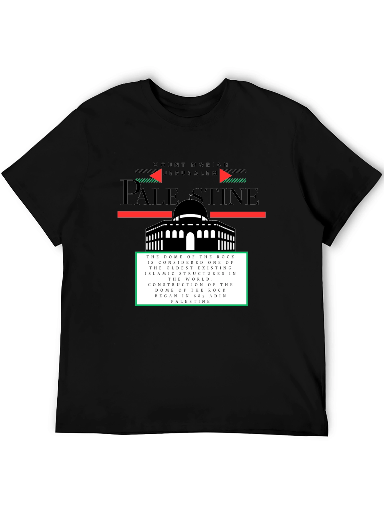 Palestine Dome of the Rock Graphic T-Shirt
