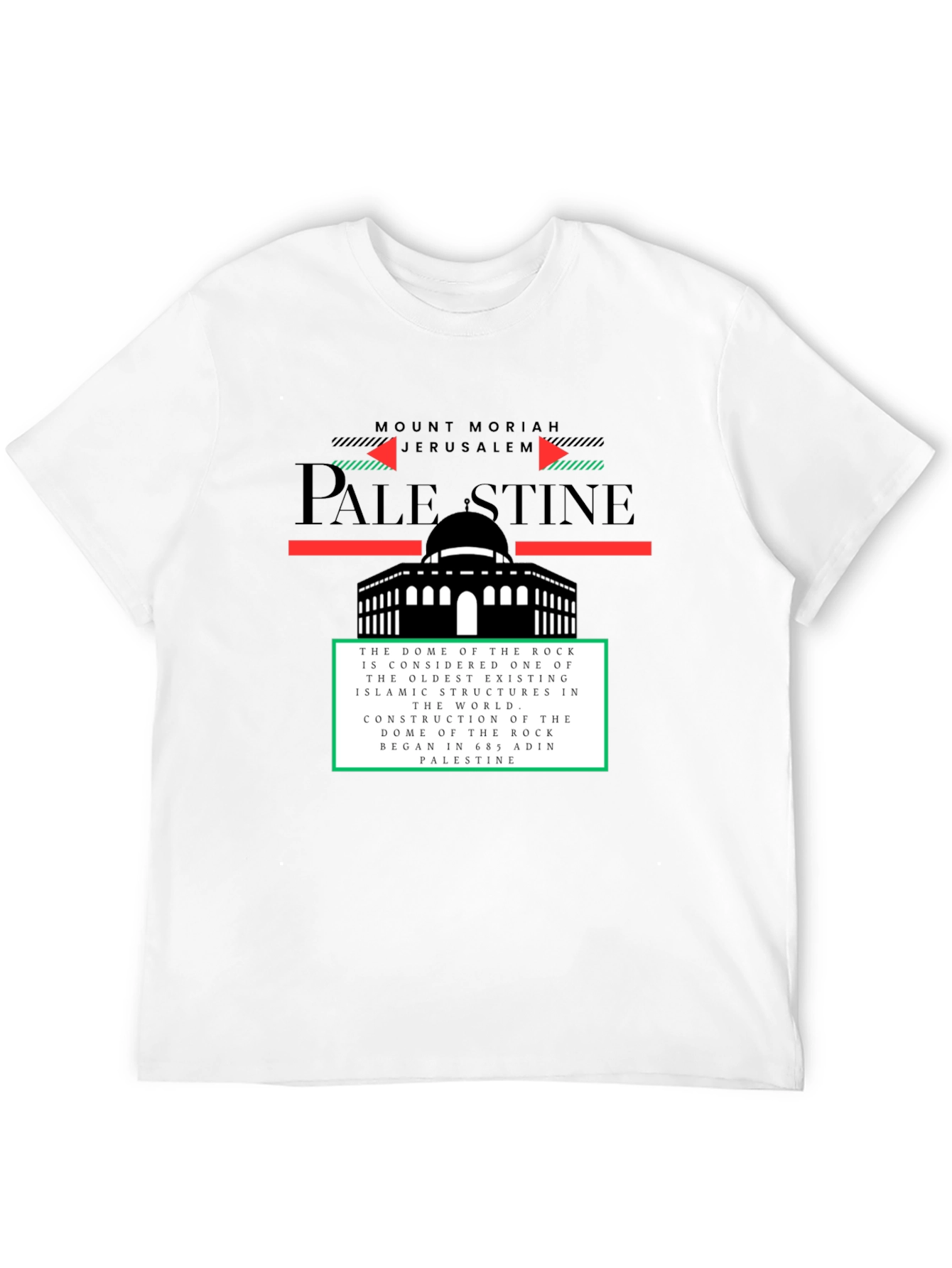 Palestine Dome of the Rock Graphic T-Shirt