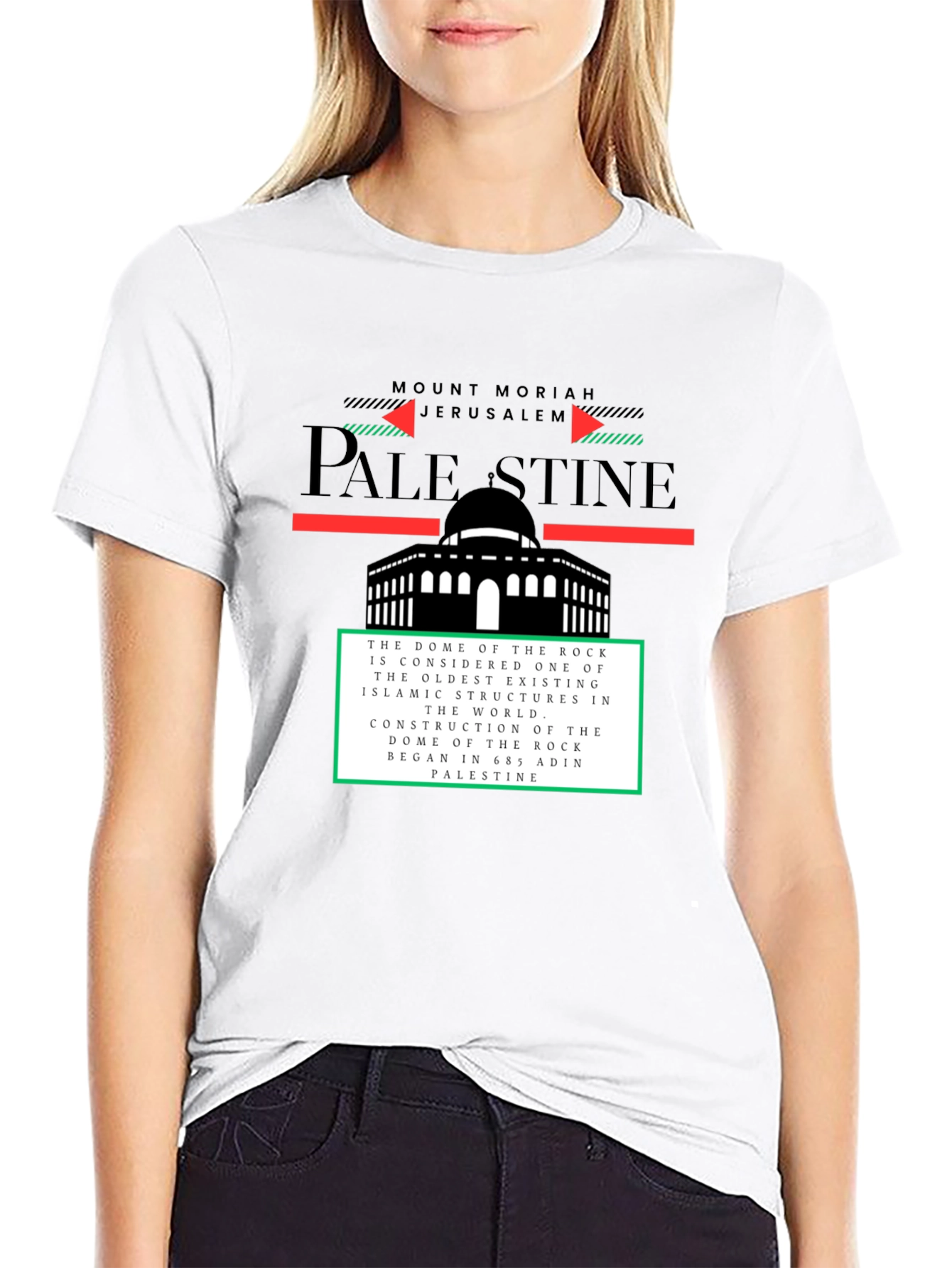 Palestine Dome of the Rock Graphic T-Shirt