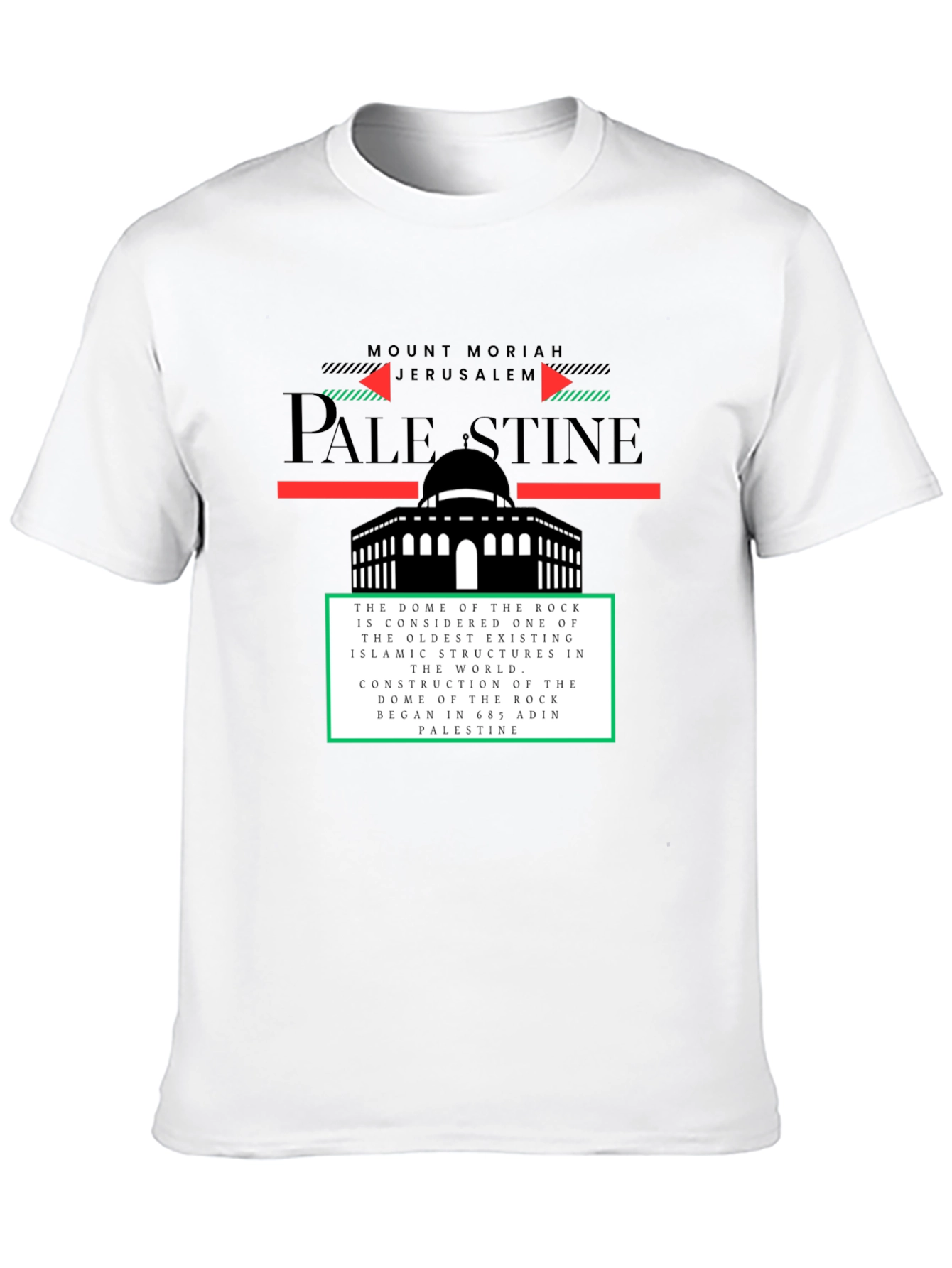 Palestine Dome of the Rock Graphic T-Shirt