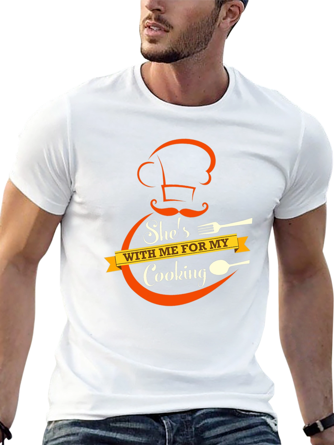 Chef Cooking Partner Black T-Shirt