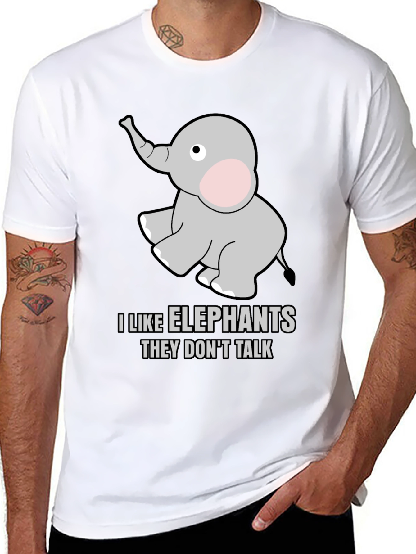 I Like Elephants T-Shirt
